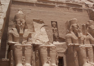 معابد ابو سيمبل - ارشيفية